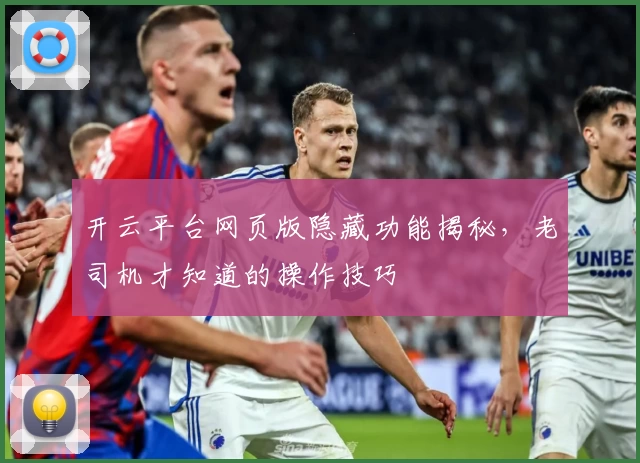 开云平台网页版隐藏功能揭秘，老司机才知道的操作技巧